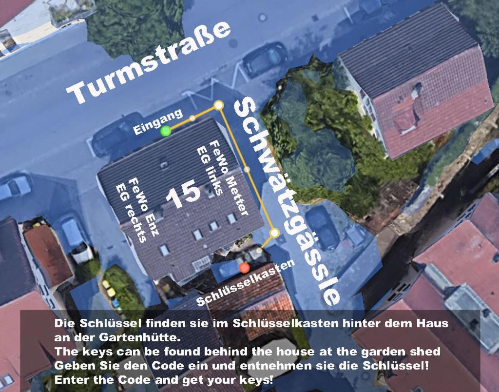 Apartament Enz Bietigheim-Bissingen Zewnętrze zdjęcie